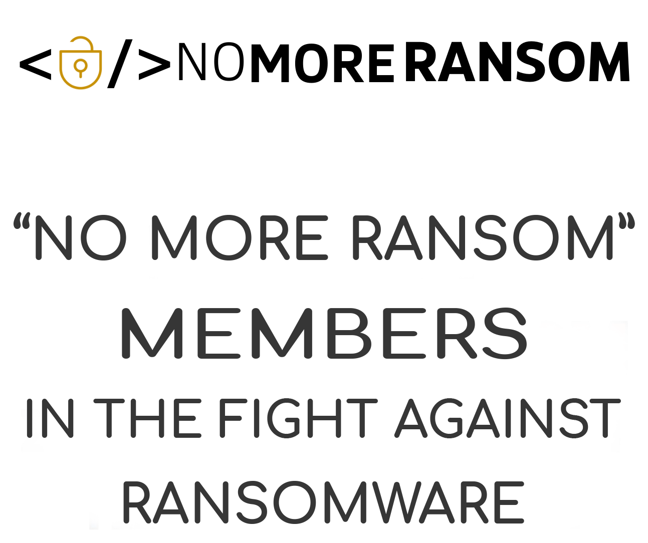 Data Recovery Ransomware No More Ransom